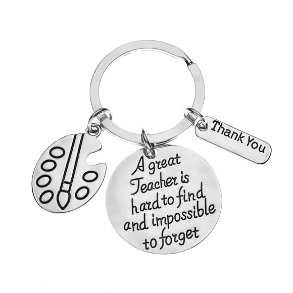 Art Teacher Keychain Art Jewelry for Art - Picture 2 of 3